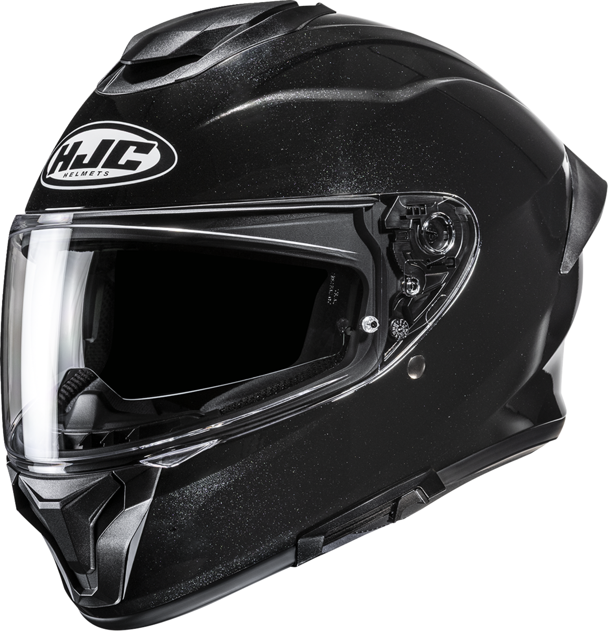 HJC C71 Helmet - Solid Black - Extra Large FP69NUS7METV - Kelly Motorsports