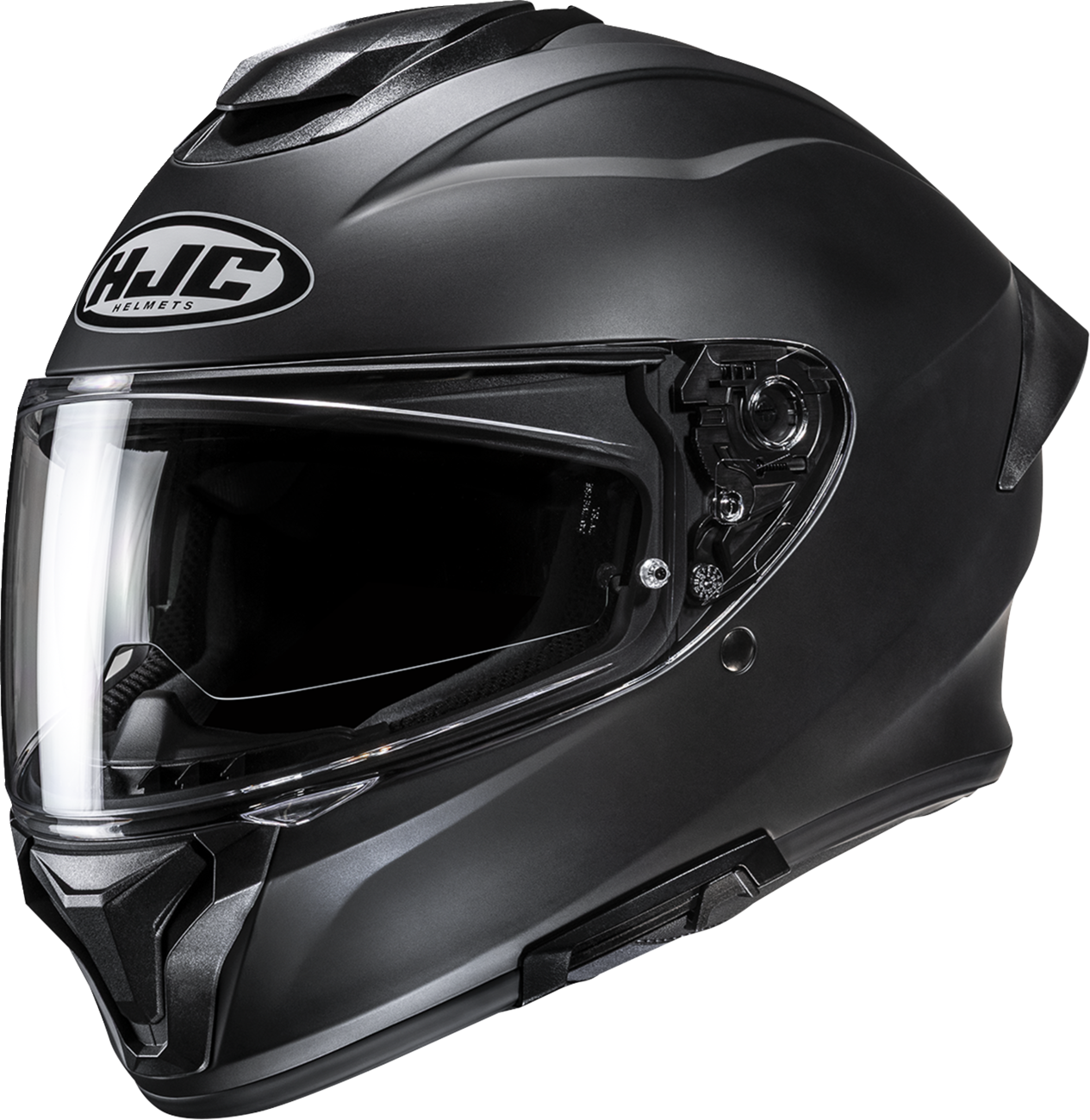 HJC C71 Helmet - Solid Semi - Flat Black XS - FP69NUS3XBSV - Kelly Motorsports