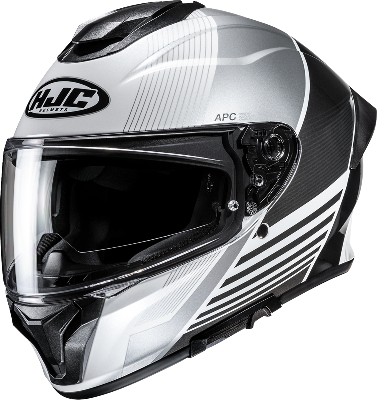 HJC C71 Morix MC5 Helmet - Small FP69NUS4005V with Pinlock - Prepared Shield and Anti - Scratch UV Protection - Kelly Motorsports