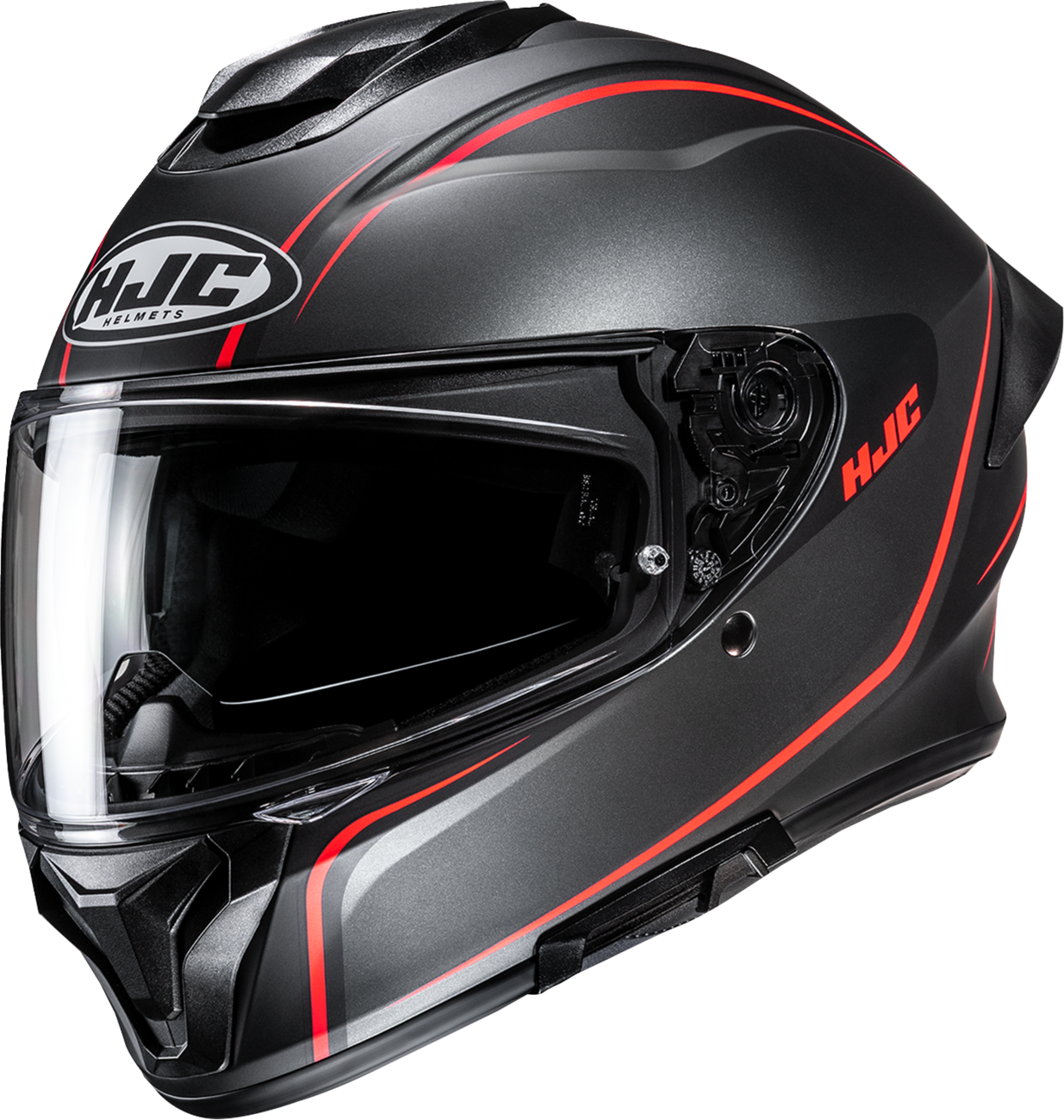 HJC C71 Quez MC1SF Helmet with Pinlock - Ready Shield and Ventilation System - Model FP69NUS51S1V - Kelly Motorsports