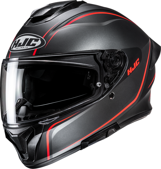 HJC C71 Quez Motorcycle Helmet with Pinlock - Prepared Shield and Advanced Ventilation – Model FP69NUS71S1V, XL - Kelly Motorsports