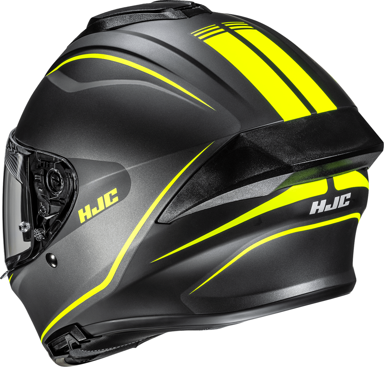 HJC C71 Quez Motorcycle Helmet with Pinlock-Prepared Shield and Sunshield - Small FP69NUS413SV - Kelly Motorsports
