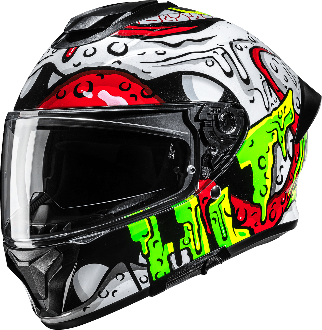 HJC C71 Squeeze Motorcycle Helmet with Pinlock-Prepared Shield and Advanced Ventilation - Kelly Motorsports