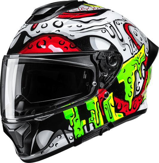 HJC C71 Squeeze Motorcycle Helmet with Pinlock-Prepared Shield and Advanced Ventilation - Kelly Motorsports