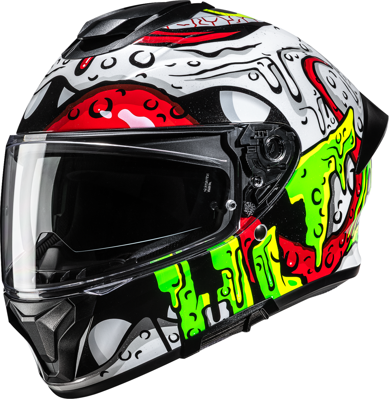 HJC C71 Squeeze Motorcycle Helmet with Pinlock® Shield and Advanced Ventilation – Part Number FP69NUS3341V - Kelly Motorsports