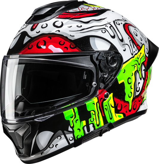 HJC C71 Squeeze Motorcycle Helmet with Pinlock® Shield and Advanced Ventilation – Part Number FP69NUS3341V - Kelly Motorsports