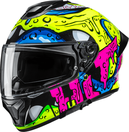 HJC C71 Squeeze Motorcycle Helmet with Pinlock Shield and Advanced Ventilation – Part Number FP69NUS8332V - Kelly Motorsports