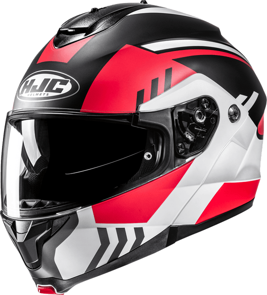 HJC C91 Modular Helmet Kaon MC1SF 2XL with Advanced Ventilation and Sun Visor - Kelly Motorsports