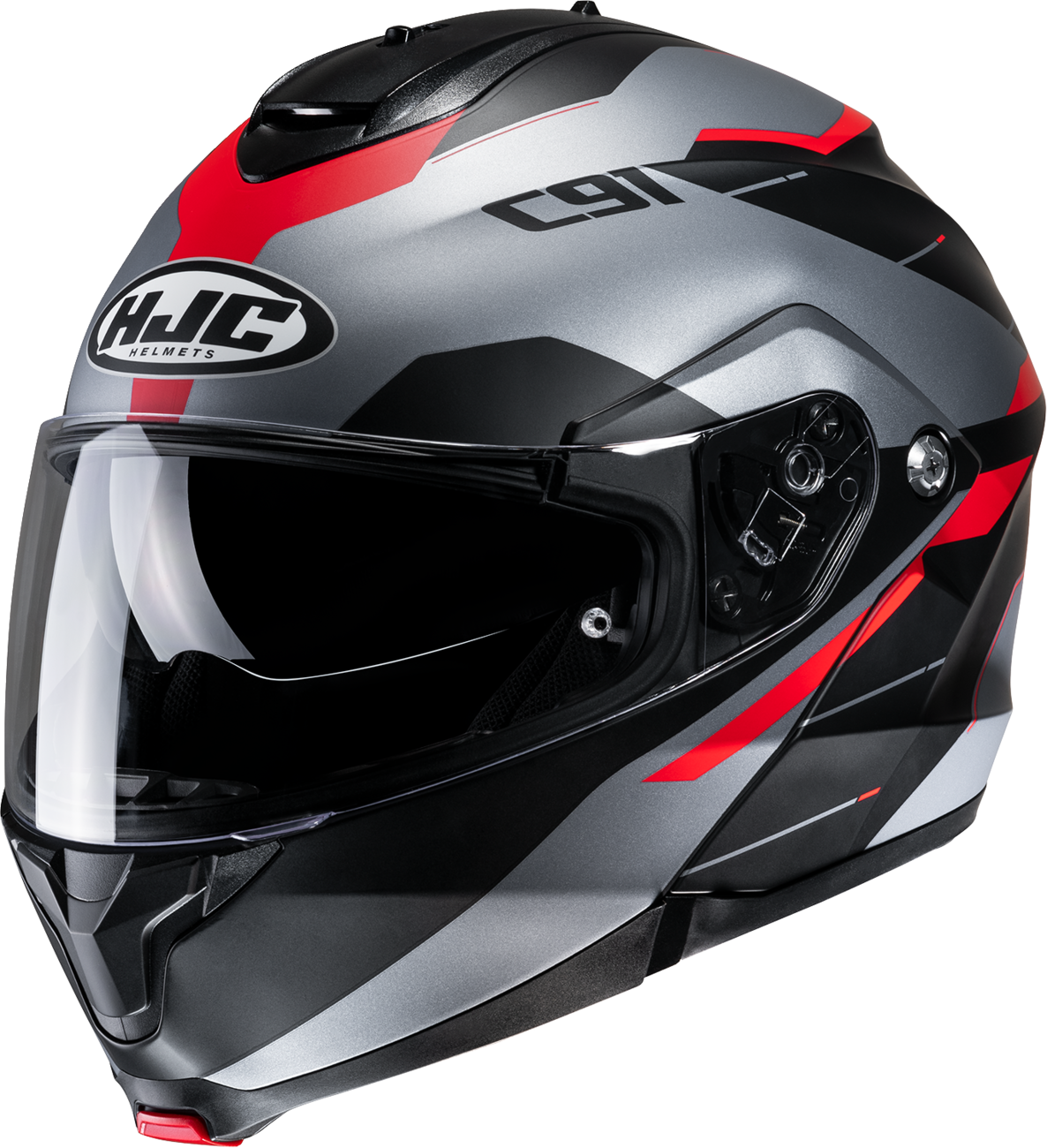HJC C91 Modular Helmet Karan MC1SF XS - Advanced Safety and Comfort Features - Kelly Motorsports
