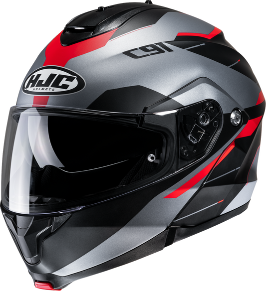 HJC C91 Modular Helmet Karan MC1SF XS - Advanced Safety and Comfort Features - Kelly Motorsports