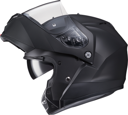HJC C91 Modular Helmet Solid Semi - Flat Black XL EP25NUS7XBSV - Kelly Motorsports
