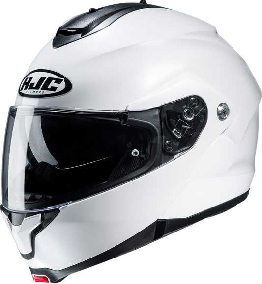 HJC C91 Modular Helmet - Solid Semi - Flat White - XS by HJC Part 338386 - Kelly Motorsports