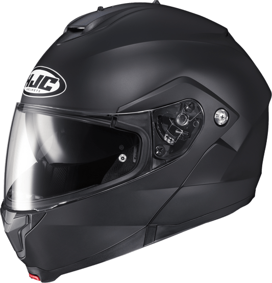 HJC C91 Modular Snow Helmet - Dual Pane Electric Solid in Semi-Flat Black, 4XL - Kelly Motorsports