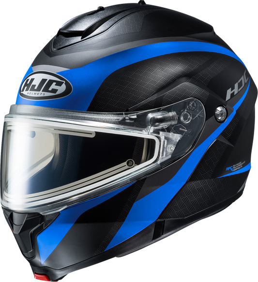 HJC C91 Modular Snow Helmet - Dual Pane Electric Taly - 4XL (Part Number 341760) - Kelly Motorsports