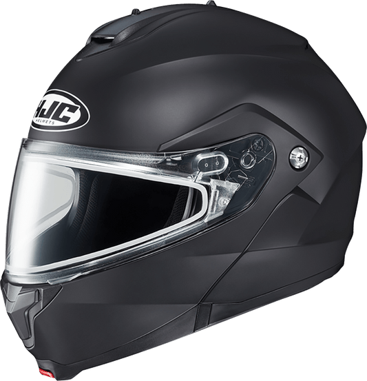 HJC C91 Modular Snow Helmet - Dual Pane Visor, Semi-Flat Black, 5XL - EP25SUSYXBSV - Kelly Motorsports