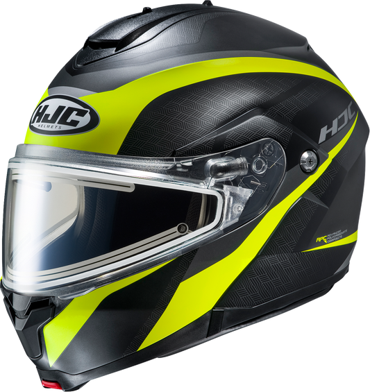 HJC C91 Modular Snow Helmet with Dual Pane Electric Shield and Sun Visor – Taly, 5XL, Part 341770 - Kelly Motorsports