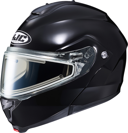 HJC C91 Modular Snow Helmet with Dual Pane Shield - Black, Large (EP25EUS6XBKV) - Kelly Motorsports
