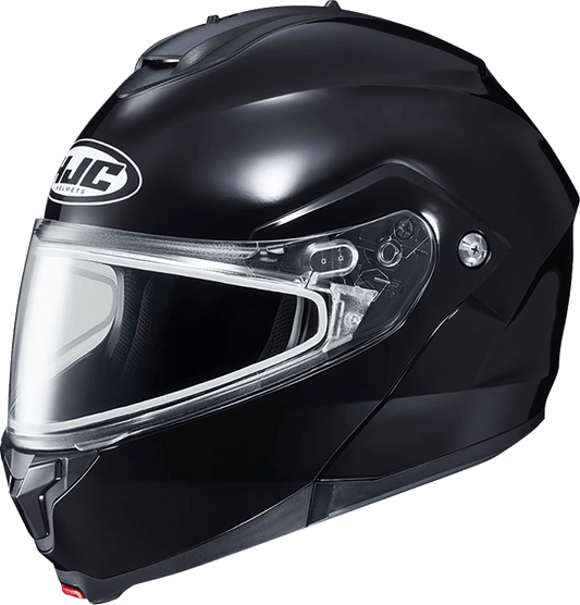HJC C91 Modular Snow Helmet with Sun Visor and Advanced Ventilation System - Black, 4XL EP25SUSJXBKV - Kelly Motorsports