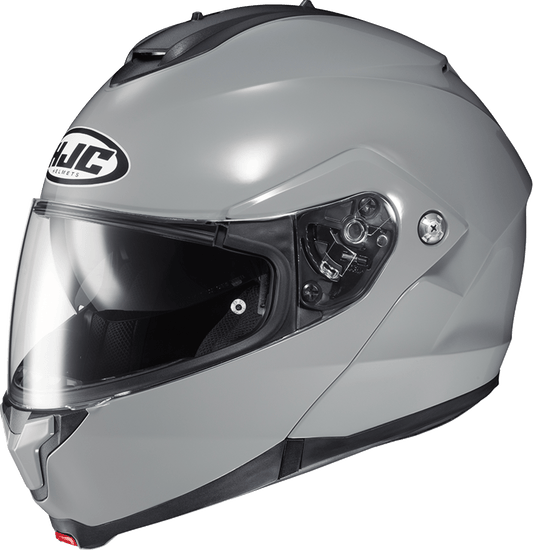 HJC C91 Solid Gray Helmet - Size 3XL - Advanced Safety and Comfort Features - Kelly Motorsports
