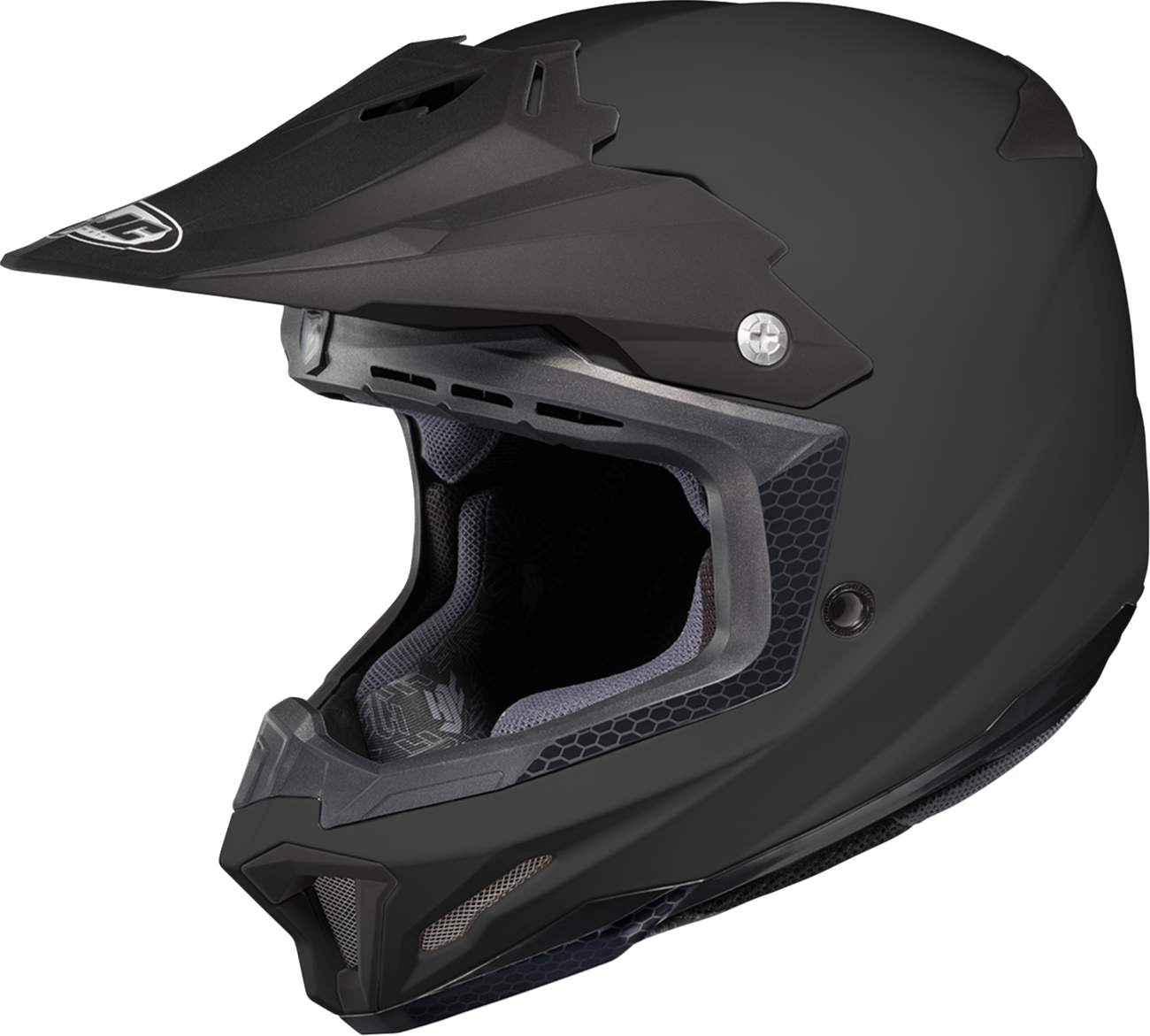 HJC CL - X7 Plus Helmet - Solid Matte Black 3XL - Advanced Polycarbonate Shell and Ventilation System - Kelly Motorsports