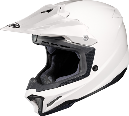 HJC CL - X7 Plus Helmet - Solid White, 5XL - Advanced Polycarbonate Shell & Ventilation System - Kelly Motorsports
