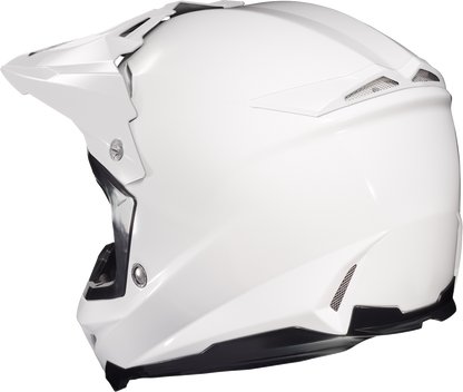 HJC CL - X7 Plus Helmet - Solid White, 5XL - Advanced Polycarbonate Shell & Ventilation System - Kelly Motorsports