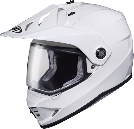 HJC DS - X1 Solid White Motorcycle Helmet - Size XS (Part Number 262553) - Kelly Motorsports