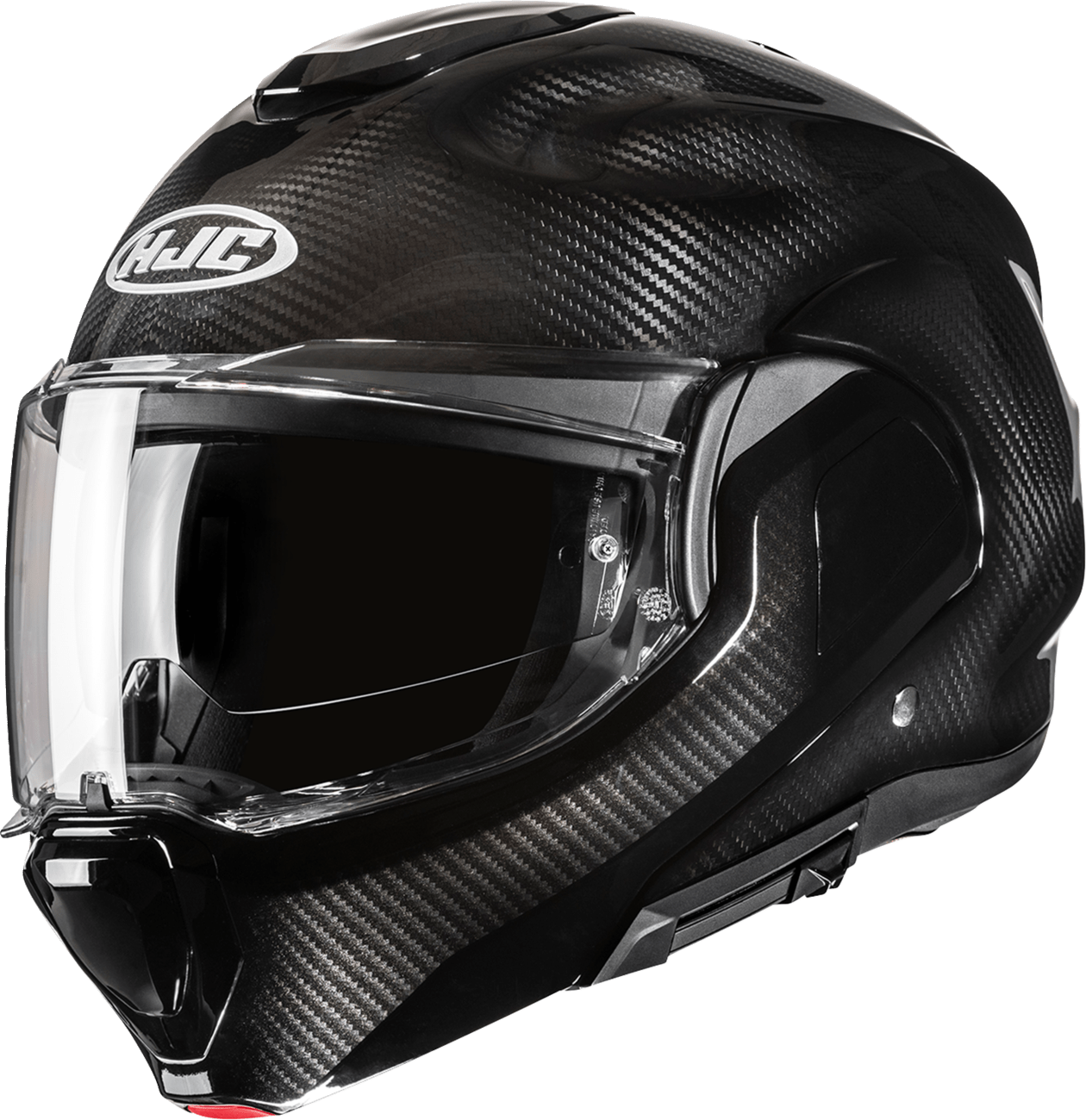 HJC F100 Carbon Modular Helmet - Solid - Extra Large EB20NUS7CABV - Kelly Motorsports