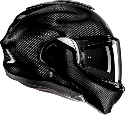 HJC F100 Carbon Modular Helmet - Solid - Extra Large EB20NUS7CABV - Kelly Motorsports