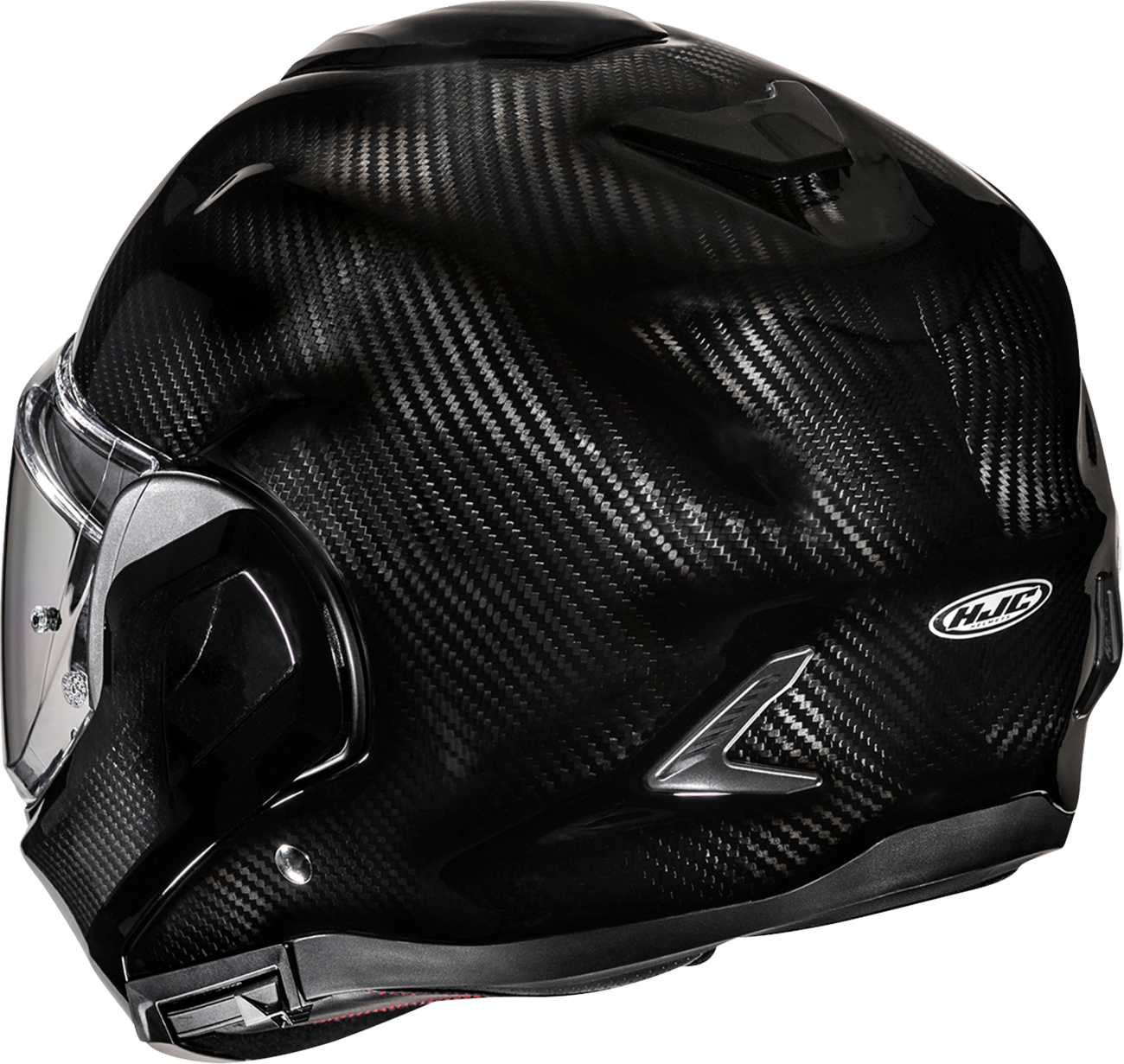 HJC F100 Carbon Modular Helmet - Solid Large EB20NUS6CABV - Kelly Motorsports