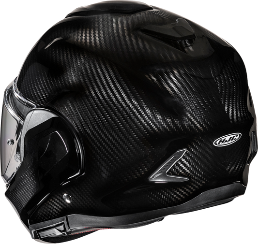 HJC F100 Carbon Modular Helmet - Solid Large EB20NUS6CABV - Kelly Motorsports