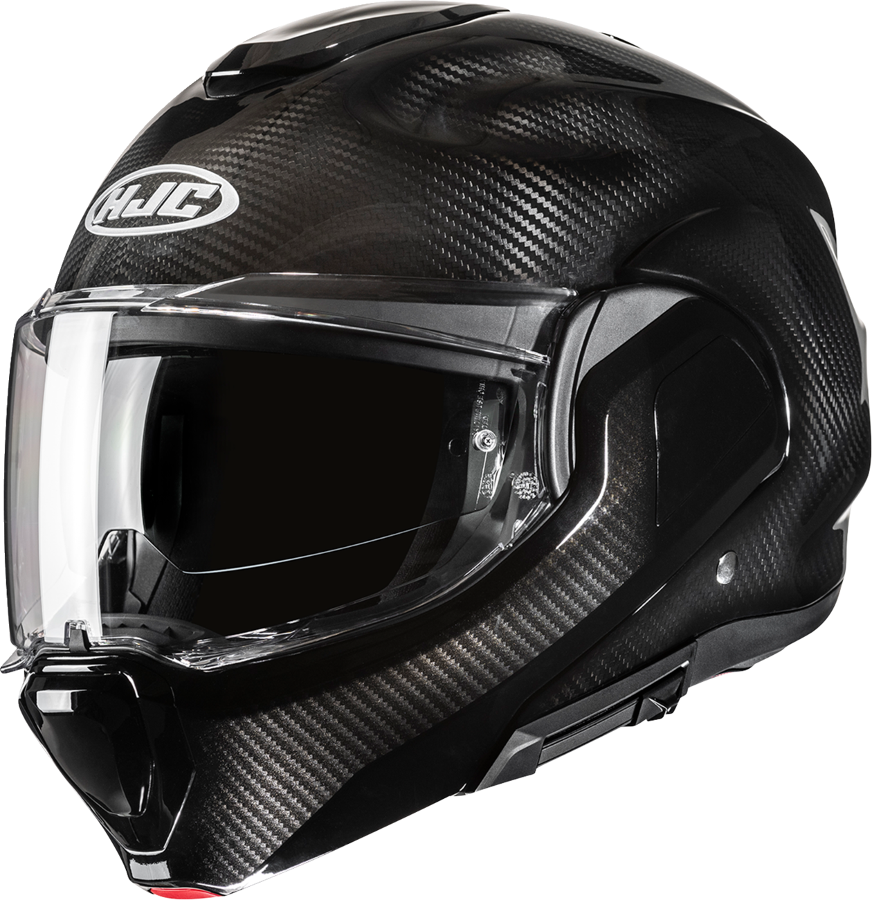 HJC F100 Carbon Modular Helmet - Solid Large EB20NUS6CABV - Kelly Motorsports