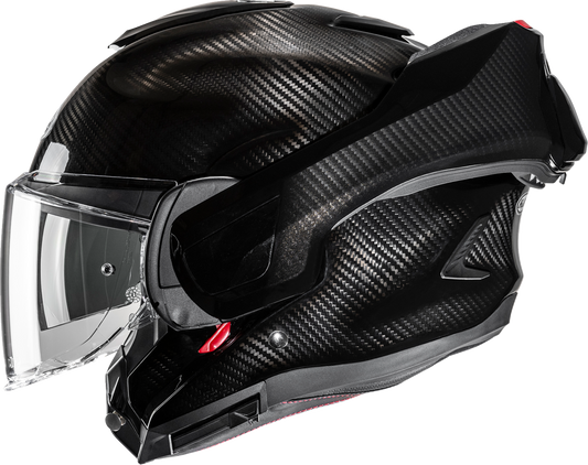 HJC F100 Carbon Modular Helmet - Solid Matte Carbon, Medium - EB20NUS51MCV - Kelly Motorsports