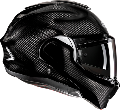 HJC F100 Carbon Modular Helmet - Solid, Medium (Part Number: EB20NUS5CABV) - Kelly Motorsports