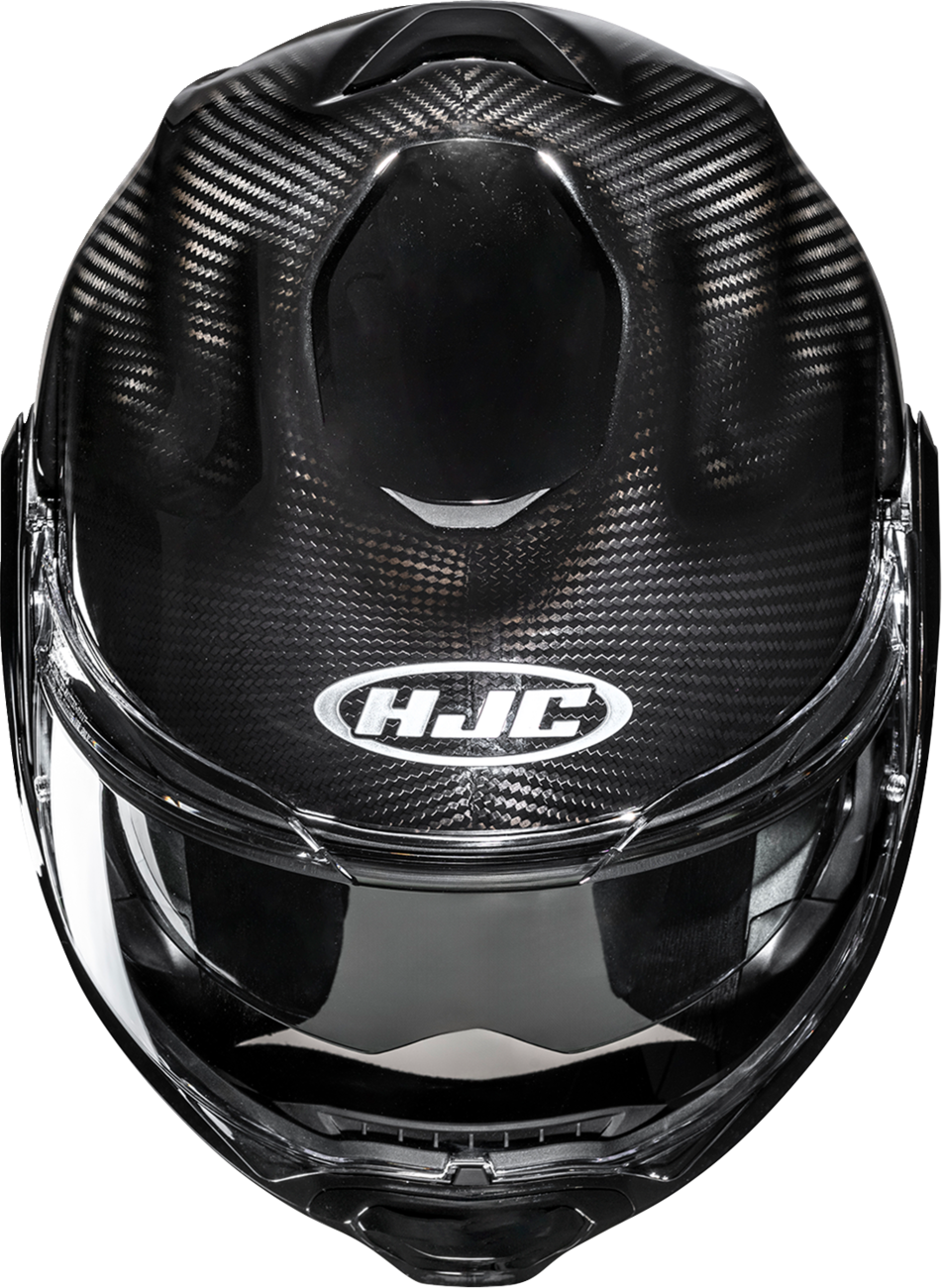 HJC F100 Carbon Modular Helmet - Solid, Medium (Part Number: EB20NUS5CABV) - Kelly Motorsports