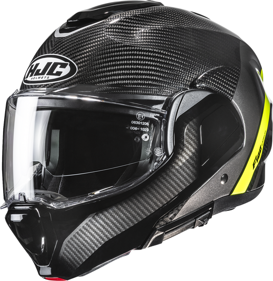 HJC F100 Carbon Modular Helmet - Stan - MC3H - Medium EB20NUS503HV - Kelly Motorsports