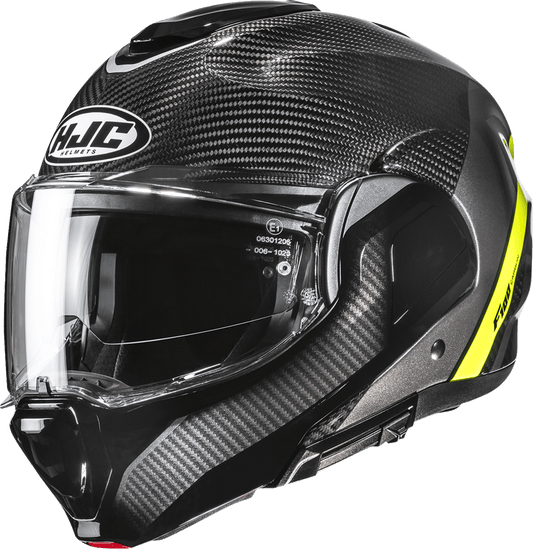 HJC F100 Carbon Modular Helmet - Stan - MC3H - XS by HJC, Part Number EB20NUS303HV - Kelly Motorsports