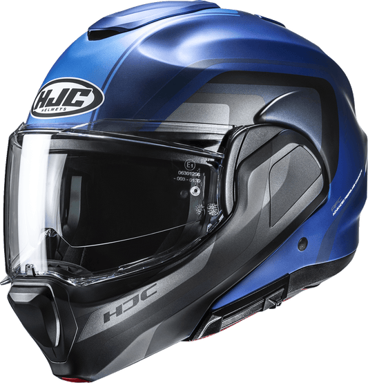 HJC F100 Modular Helmet Reff MC2SF - Medium EH06NUS53S2V - Kelly Motorsports