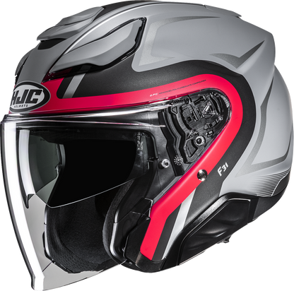 HJC F31 Bask Motorcycle Helmet - Model MC1SF, Size XS, Part JA21NUS34S1V - Kelly Motorsports