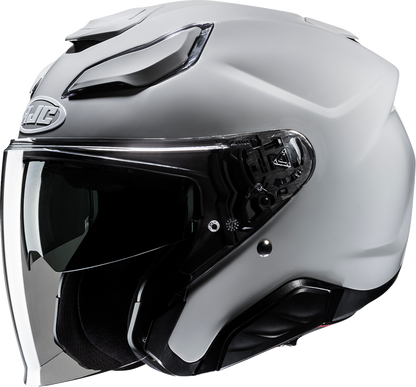 HJC F31 Solid Motorcycle Helmet - N Gray XS with Advanced Features and Bluetooth Compatibility - Kelly Motorsports