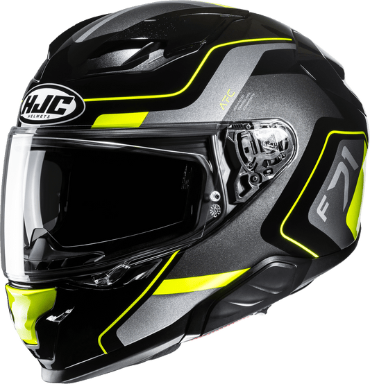 HJC F71 Arcan MC3H Helmet with Smart Bluetooth System and Sun Visor - Kelly Motorsports