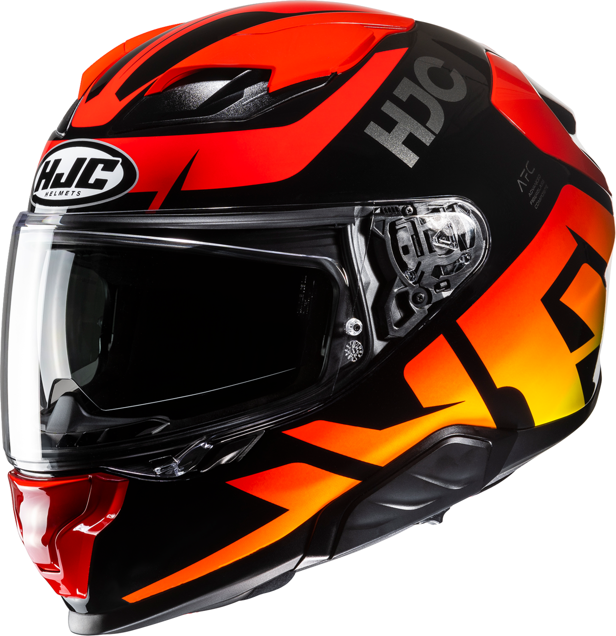 HJC F71 Bard MC1 Helmet with Smart Bluetooth System - XL (Part Number 408042) - Kelly Motorsports