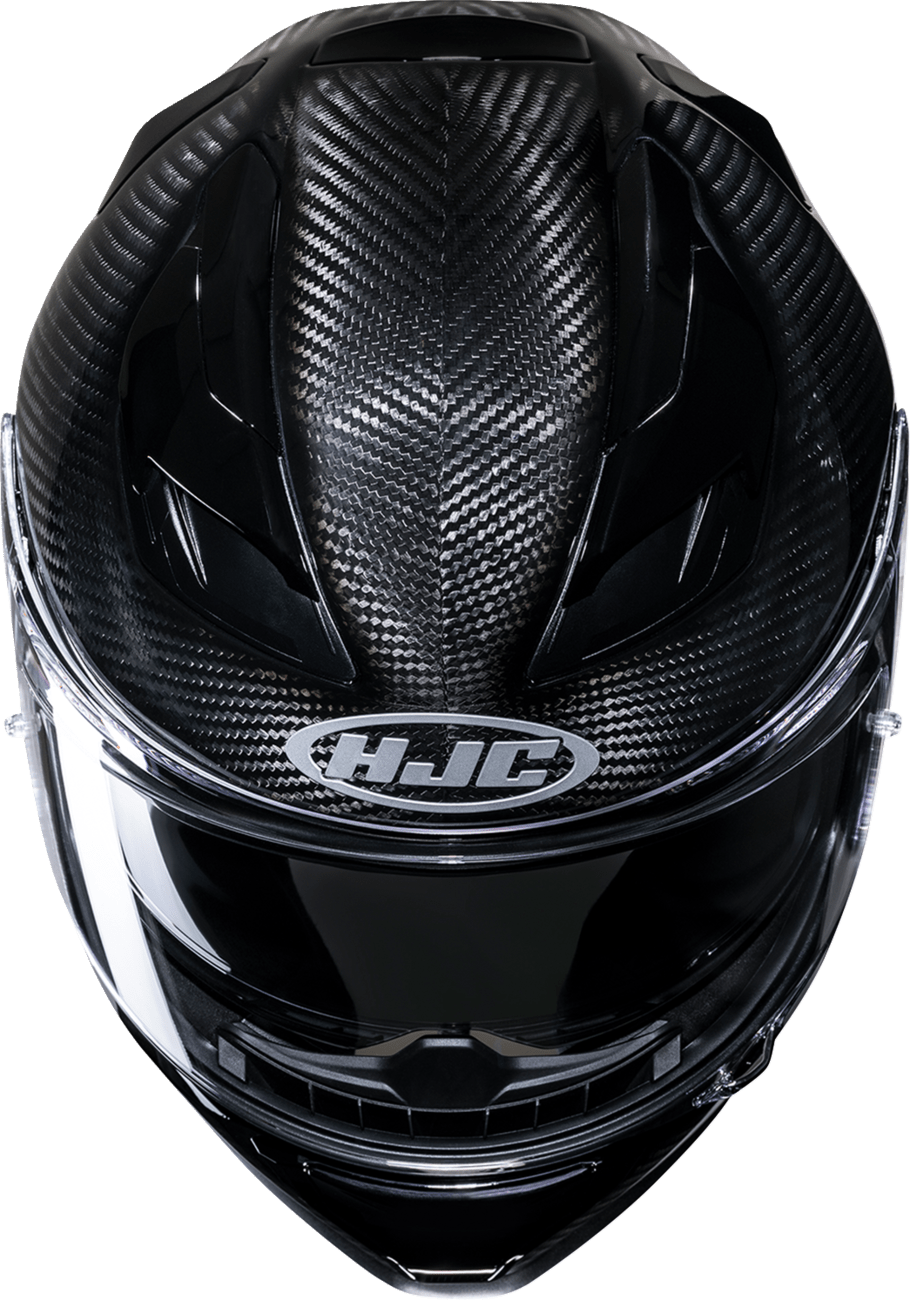 HJC F71 Carbon Helmet - Solid Medium with Advanced Features - Kelly Motorsports