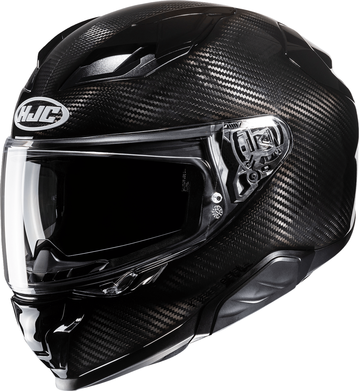 HJC F71 Carbon Helmet - Solid Medium with Advanced Features - Kelly Motorsports