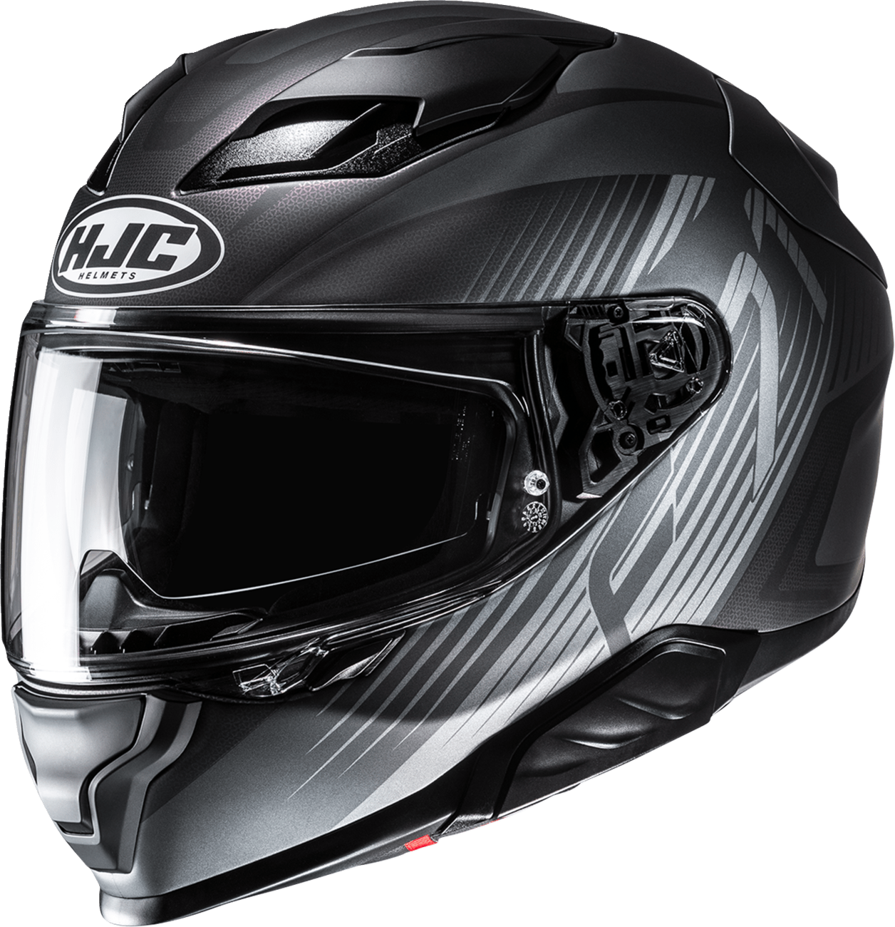 HJC F71 Catos Motorcycle Helmet with Smart Bluetooth System and Sun Visor - Kelly Motorsports