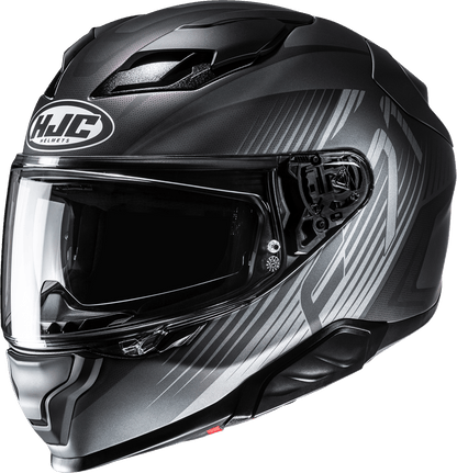 HJC F71 Catos Motorcycle Helmet with Smart Bluetooth System and Sun Visor - Kelly Motorsports
