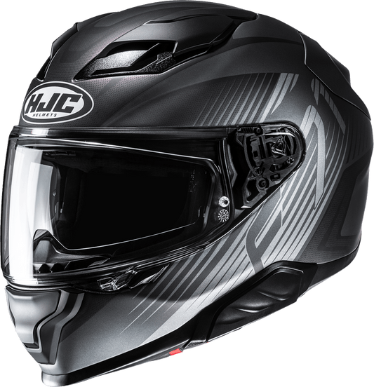 HJC F71 Catos Motorcycle Helmet with Smart Bluetooth System and Sun Visor - Kelly Motorsports