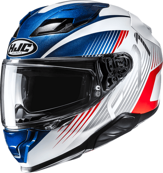 HJC F71 Helmet Catos MC21 Medium with Smart Bluetooth System and Advanced Features - Kelly Motorsports