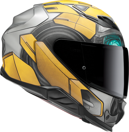 HJC F71 Helmet - Hasbro Bumblebee Edition MC3SF Large with Smart Bluetooth System - Kelly Motorsports