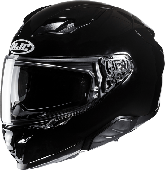 HJC F71 Helmet Solid Black Small with Advanced Features and Bluetooth System - Kelly Motorsports